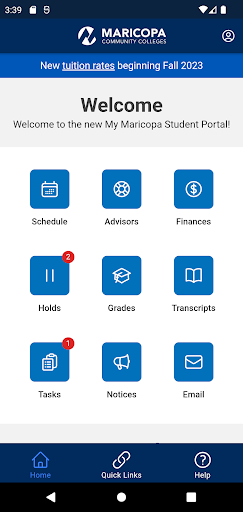 Android application My Maricopa Student Portal screenshort
