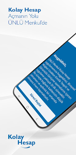 Android application ÜNLÜ Menkul Kolay Hesap screenshort