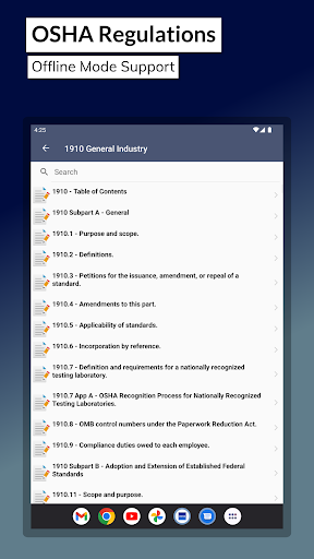 OSHA Safety Regulations Guide screenshot 10