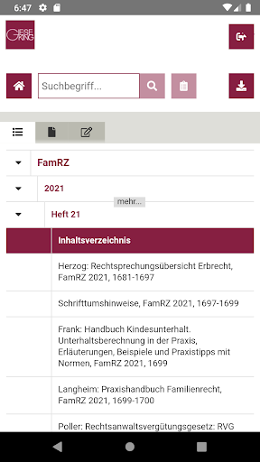 Gieseking Zeitschriften Screen 2