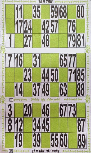 Bingo Vietnamese style