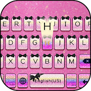  Pink Glitter Emoji Keyboard 