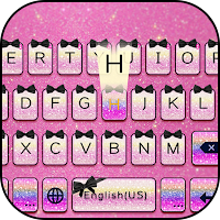 Тема для клавиатуры Pinkglitter