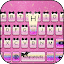 Pink Glitter Emoji Keyboard