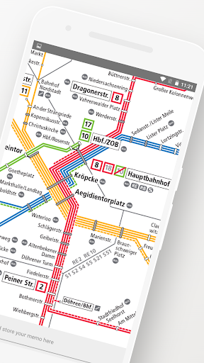 Hannover Metro Bus Map Offline Screen 2