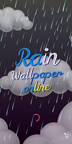 Screenshot 1 fondo de lluvia android