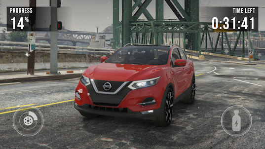 Nissan Rogue: City Car Driving