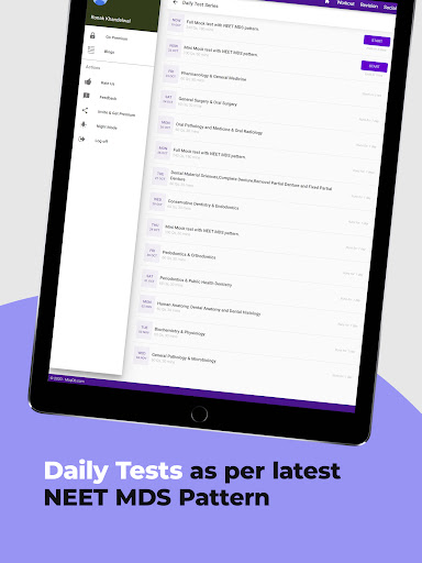 Screenshot of PULP NEET MDS NExT Prep App
