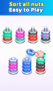 Nuts And Bolts Sorting 3d Game