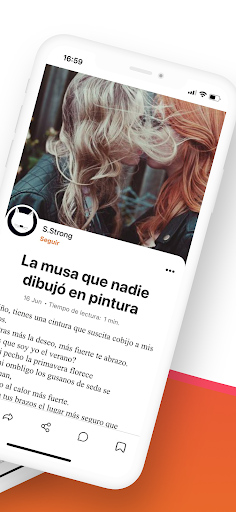 Adimvi: Fresh social blogging Screen 2