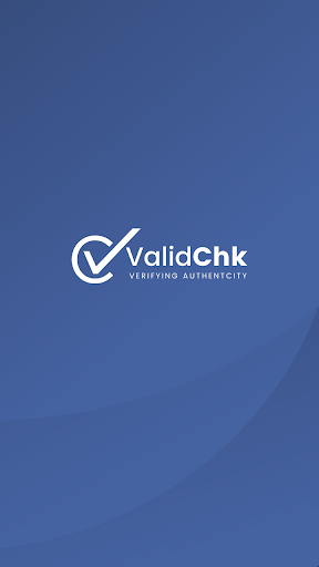 Android application Validchk screenshort