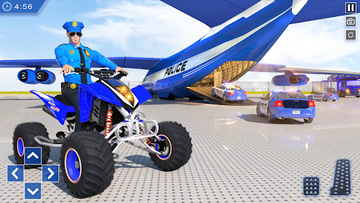 US Police ATV Transport Games Screen 3