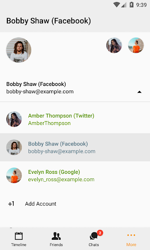 PeerEm P2P - Messenger Screen 2
