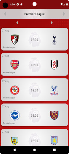 Nottingham Forest Fan App Screen 2