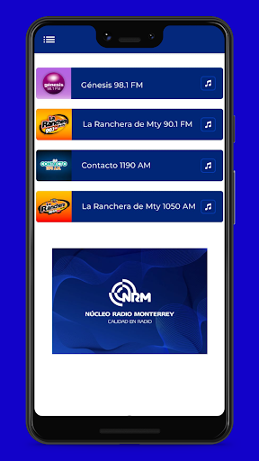 Nucleo Radio Monterrey Screen 2