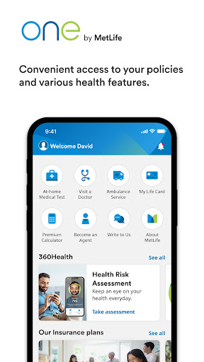 Android application One by MetLife Nepal screenshort