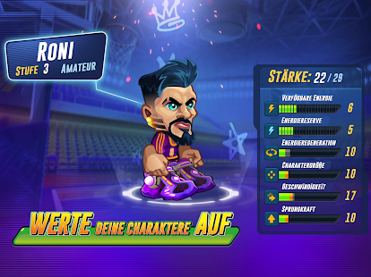 Basketball Arena: Online Spiel Screenshot