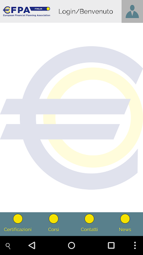 Android application MyEFPA screenshort