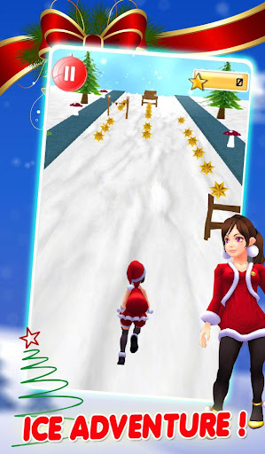 Ice Surfer Adventure Run 3D Screen 2