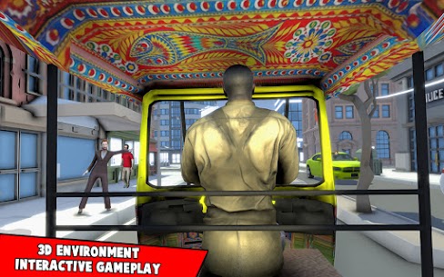 Tuk Tuk Rickshaw Taxi Simulato 6