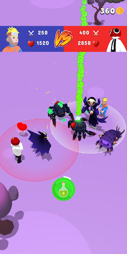 Android application Monster Merge Master 3D screenshort