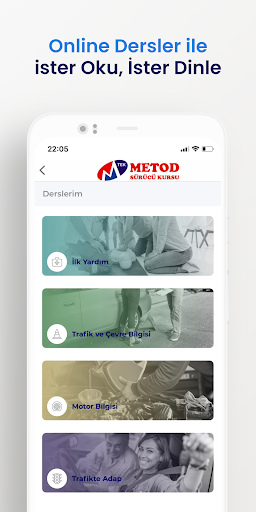 Metod Sürücü Kursu Screen 3