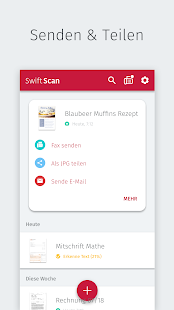 SwiftScan: Dokumente scannen Screenshot