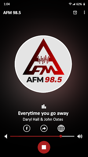 Android application AFM 98.5 screenshort