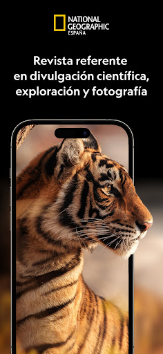 Android application National Geographic revista screenshort