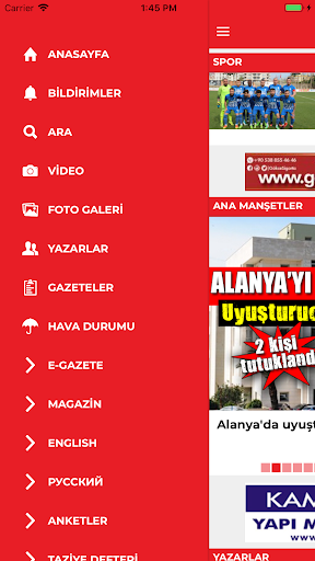 Yeni Alanya Gazetesi Screen 3