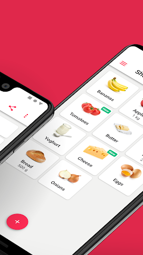 WeNeed, the shopping list Screen 3