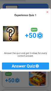 Robux Reward Quiz