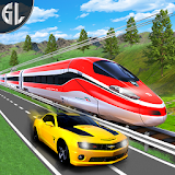 Car vs  Train Real Racing Simulator icon