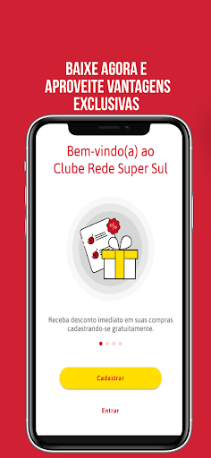 Android application Clube Rede Super Sul screenshort