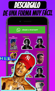 Captura de Pantalla 13 XXXTentacion Stickers android