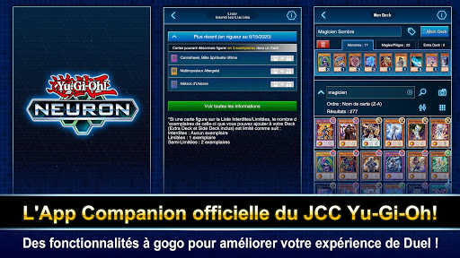 Code Triche Yu-Gi-Oh! Neuron APK MOD (Astuce) screenshots 1