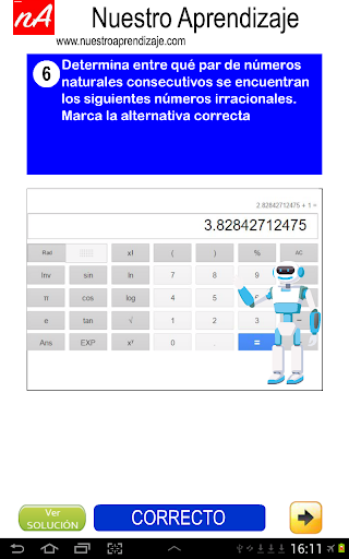 Irracionales en recta numérica