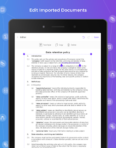 Screenshot 9 DeftPDF - All-in-one PDF Tools android
