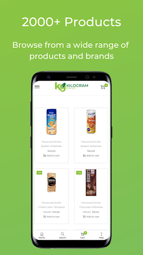 Android application Kilogram Daily: Online Grocery screenshort