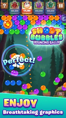 Game screenshot Shoot Bubbles: Bouncing Balls apk download