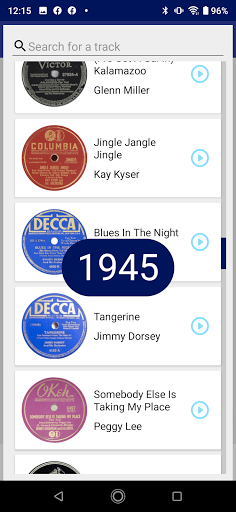 Memory Tracks Screen 3