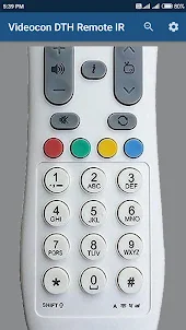 Videocon DTH Remote IR
