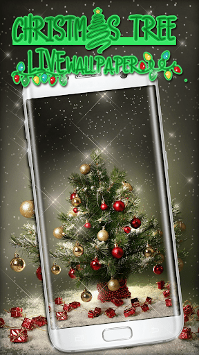 Android application Christmas Tree Live Wallpaper screenshort