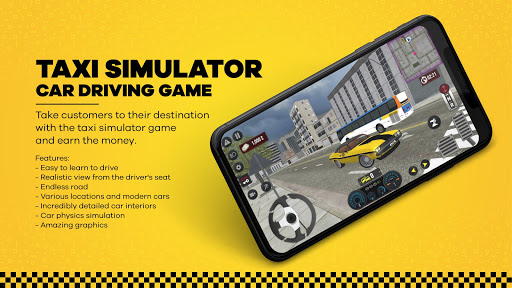 Taxi Simulator Car Driving Game screenshots 1