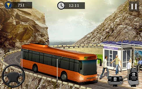Uphill Off Road Bus Driving Simulator – Bus Games For PC installation