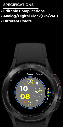 Night ver 12 - watch face screenshot 9