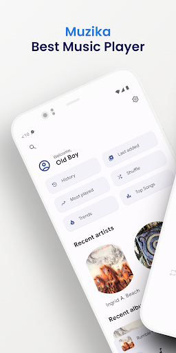Android application Meta Music Player screenshort