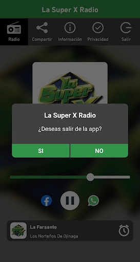 La Super X Radio Screen 3
