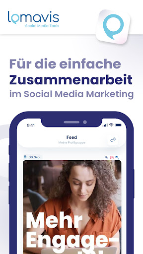 Android application Lomavis | Social Media Tools screenshort