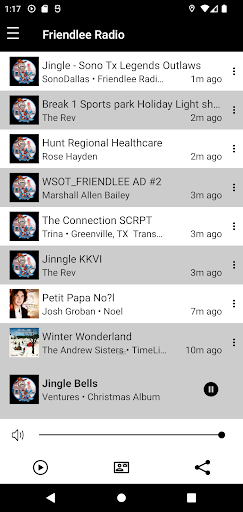 Friendlee Radio Screen 3